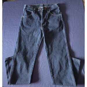 Rustler by Wrangler Mens Regular Fit Straight Leg Jeans Dark Wash 30x32 NWT